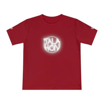 Shirt Kreis Logo (WeißAufRot+GLOW)