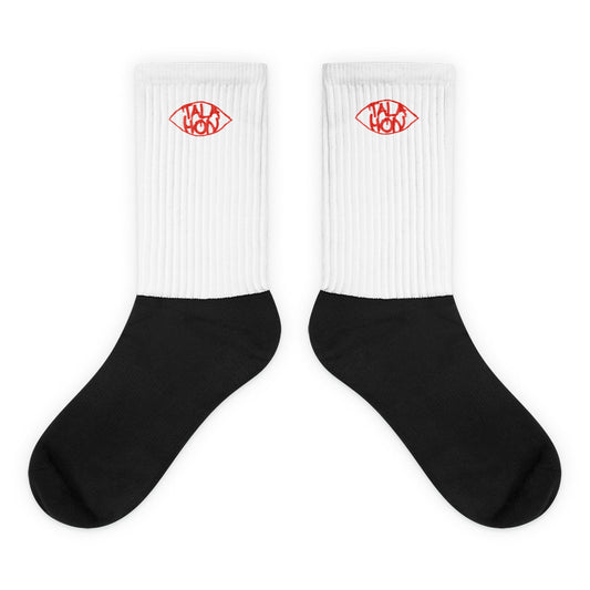 Socken (Weiß-Schwarz)